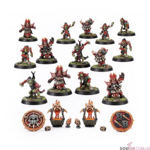 Chaos Dwarf Blood Bowl Team – The Zharr-Naggrund Ziggurats