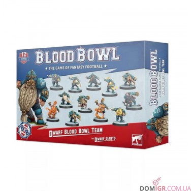Dwarf Blood Bowl Team – The Dwarf Giants