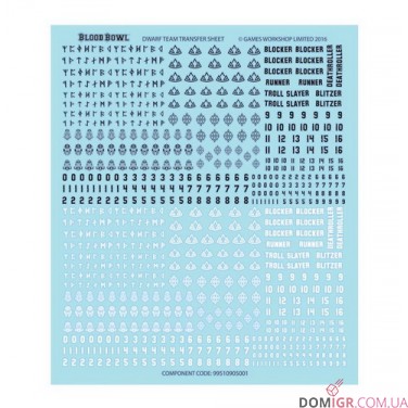 Dwarf Blood Bowl Team – The Dwarf Giants