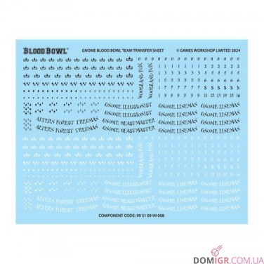 Gnome Blood Bowl Team: The Glimdwarrow Groundhogs