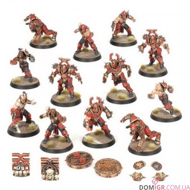 Khorne Blood Bowl Team - Skull-tribe Slaughterers