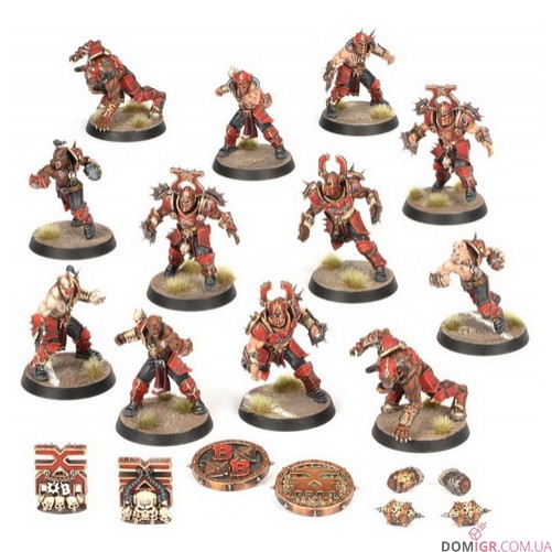 Khorne Blood Bowl Team - Skull-tribe Slaughterers