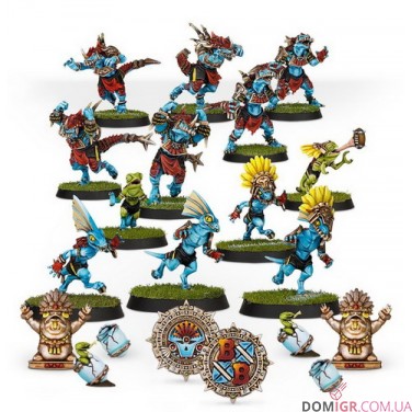 Lizardmen Blood Bowl Team – Gwaka'moli Crater Gators