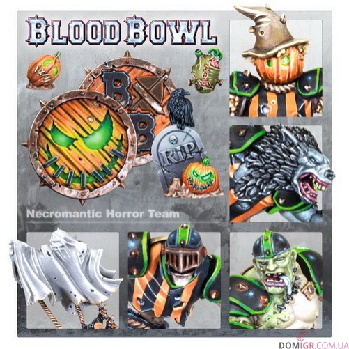 Necromantic Horror Blood Bowl Team – The Wolfenburg Crypt-stealers