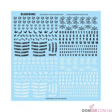 Necromantic Horror Blood Bowl Team – The Wolfenburg Crypt-stealers