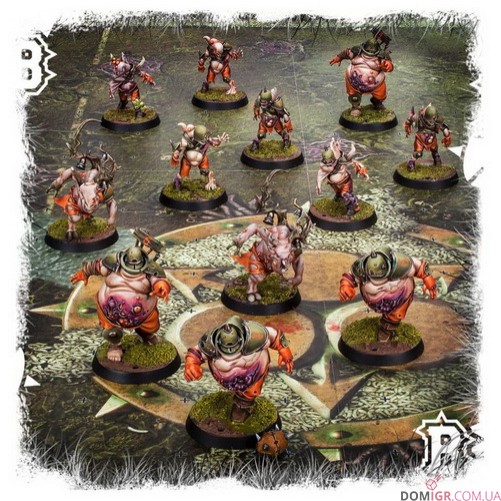 Nurgle Blood Bowl Team: Nurgle’s Rotters