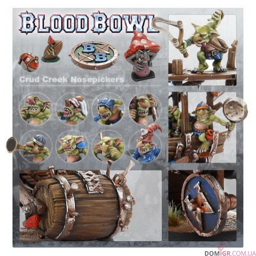 Snotling Blood Bowl Team – Crud Creek Nosepickers
