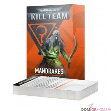 Kill Team: Mandrakes – Datacards