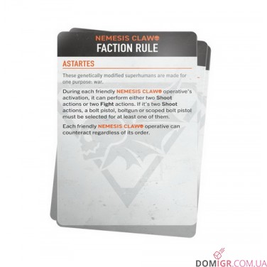 Kill Team: Nemesis Claw – Datacards