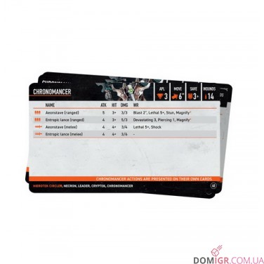Kill Team: Hierotek Circle – Datacards