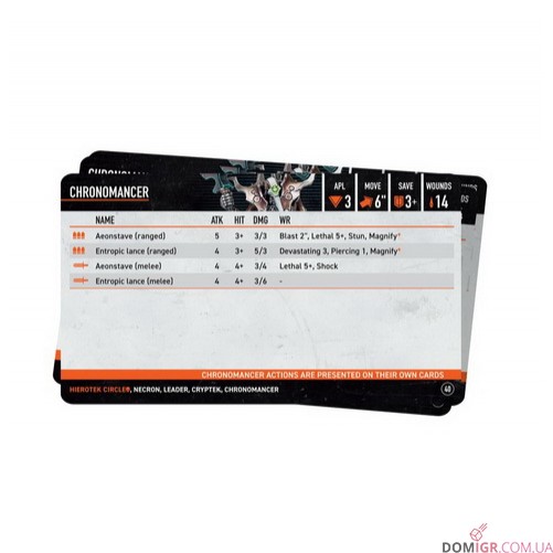 Kill Team: Hierotek Circle – Datacards