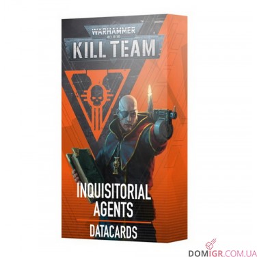 Купити Kill Team: Inquisitorial Agents – Datacards Kill Team: Inquisitorial Agents – Datacards