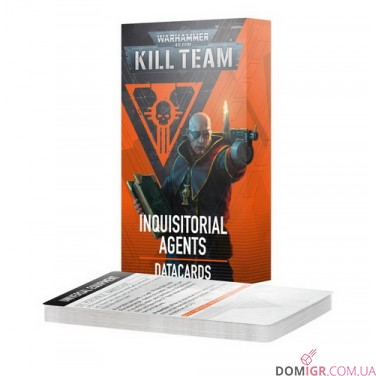 Купити Kill Team: Inquisitorial Agents – Datacards Kill Team: Inquisitorial Agents – Datacards