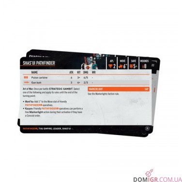 Купить Kill Team: Pathfinders – Datacards Kill Team: Pathfinders – Datacards