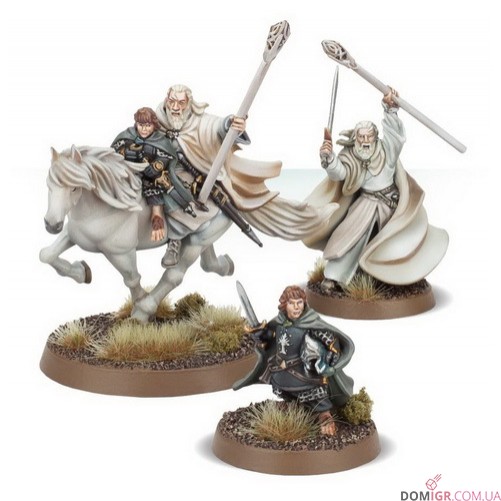 The Lord of the Rings - Gandalf the White and Peregrin Took