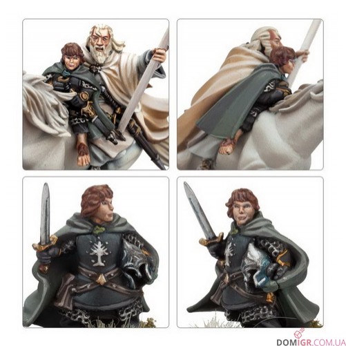 The Lord of the Rings - Gandalf the White and Peregrin Took