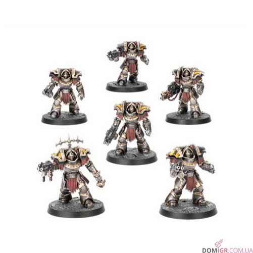 Cataphractii Terminators with Combi-bolters and Power Fists