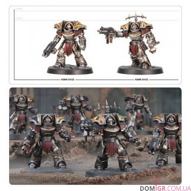 Купить Cataphractii Terminators with Combi-bolters and Power Fists Cataphractii Terminators with Combi-bolters and Power Fists