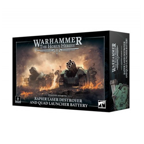 Rapier Laser Destroyer and Quad Launcher Battery