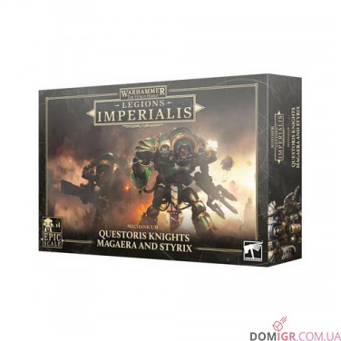 Legions Imperialis: Questoris Knights Magaera and Styrix