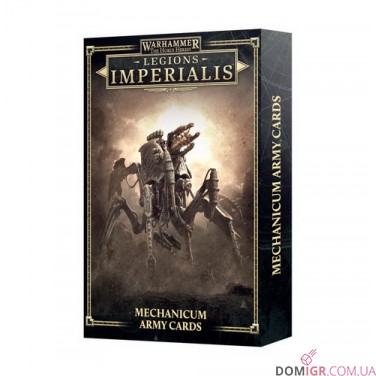 Legions Imperialis: Mechanicum Army Cards