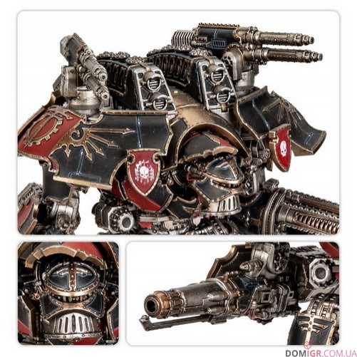 Legions Imperialis: Warlord Titan with Quake Cannon and Conversion Beam Extirpator