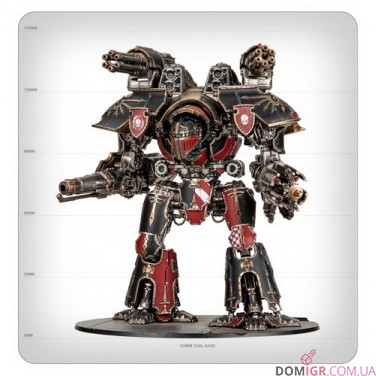 Legions Imperialis: Warlord Titan with Quake Cannon and Conversion Beam Extirpator
