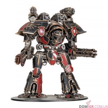 Legions Imperialis: Warlord Titan with Volkite Destructor and Macro-Gatling Blaster