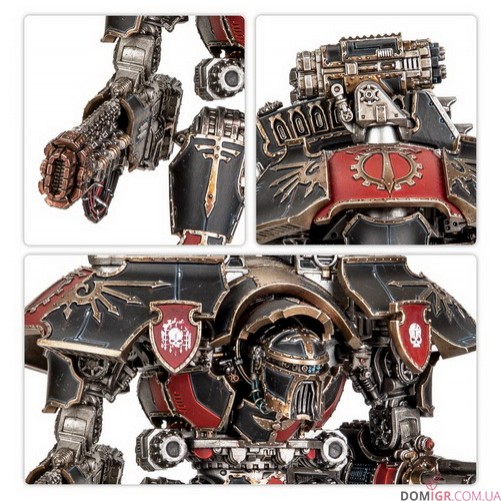 Legions Imperialis: Warlord Titan with Volkite Destructor and Macro-Gatling Blaster