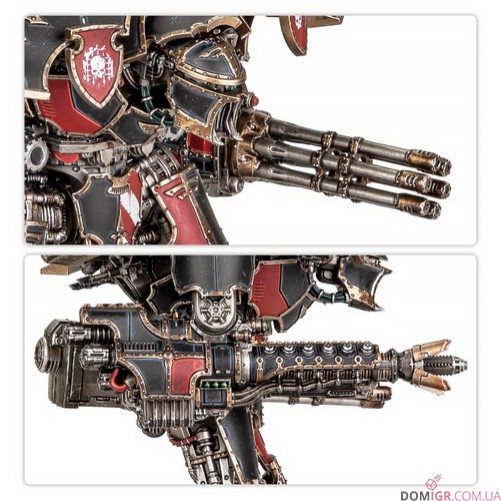 Legions Imperialis: Warlord Titan with Volkite Destructor and Macro-Gatling Blaster