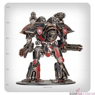 Legions Imperialis: Warlord Titan with Volkite Destructor and Macro-Gatling Blaster