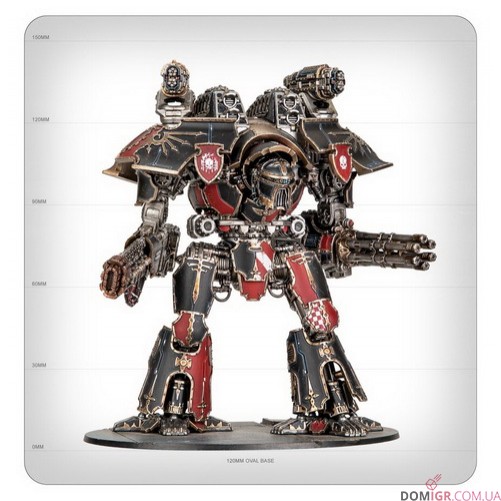 Legions Imperialis: Warlord Titan with Volkite Destructor and Macro-Gatling Blaster