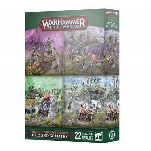 Warhammer Underworlds: Destruction Warbands - Gitz and Goliaths