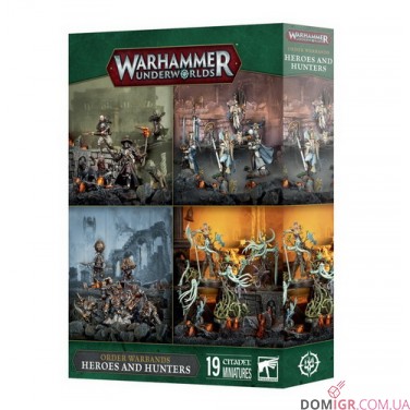 Купить Warhammer Underworlds: Order Warbands - Heroes and Hunters Warhammer Underworlds: Order Warbands - Heroes and Hunters