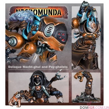 Купить Necromunda: Delaque Nacht-Ghul, Psy-Gheists and Piscean Spektor Necromunda: Delaque Nacht-Ghul, Psy-Gheists and Piscean Spektor
