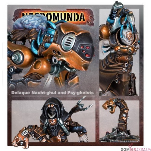 Necromunda: Delaque Nacht-Ghul, Psy-Gheists and Piscean Spektor