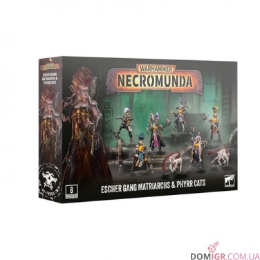Necromunda: Escher Gang Matriarchs & Phyrr Cats