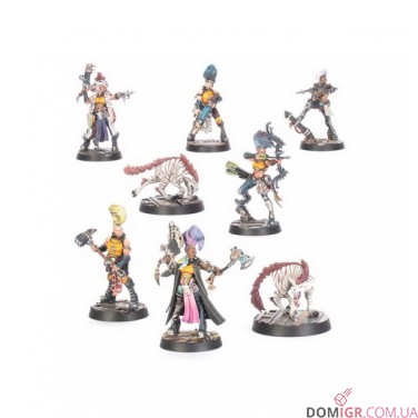 Necromunda: Escher Gang Matriarchs & Phyrr Cats