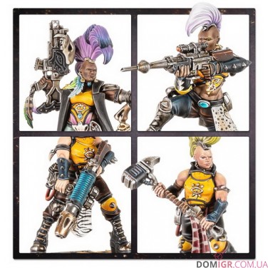 Necromunda: Escher Gang Matriarchs & Phyrr Cats