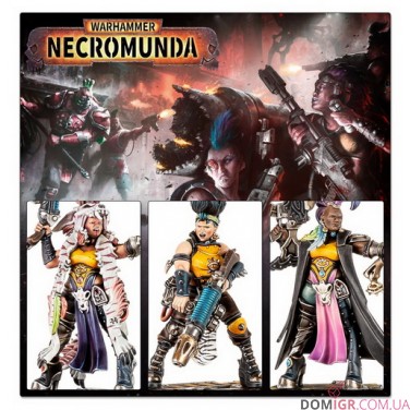 Necromunda: Escher Gang Matriarchs & Phyrr Cats