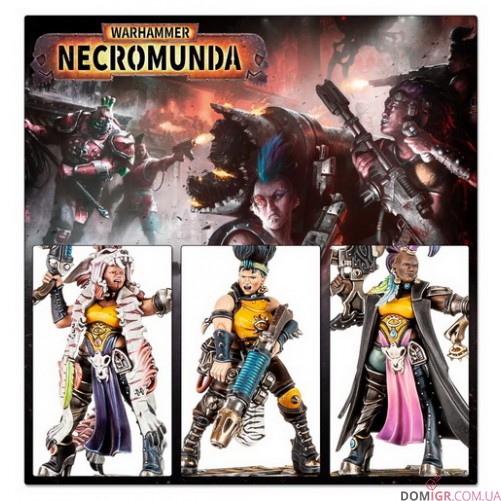 Necromunda: Escher Gang Matriarchs & Phyrr Cats