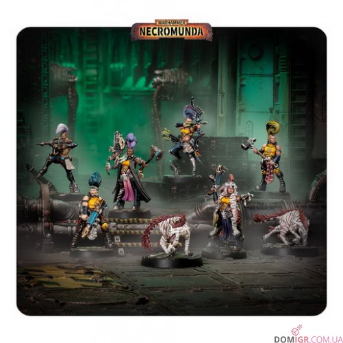 Necromunda: Escher Gang Matriarchs & Phyrr Cats