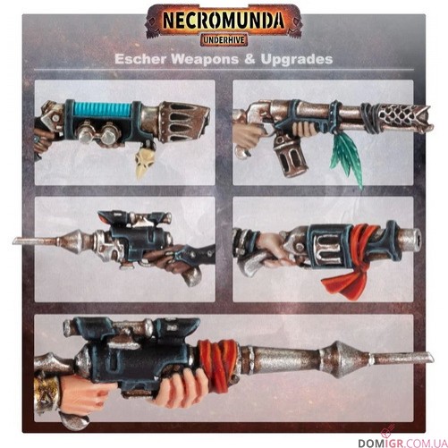 Necromunda: Escher Weapons and Upgrades