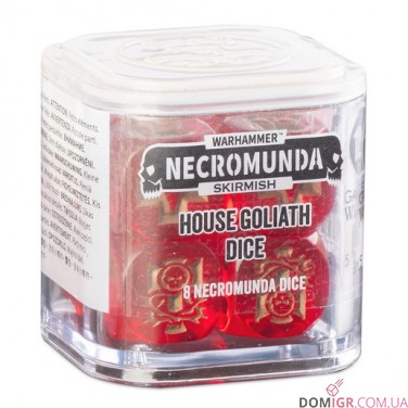Necromunda: House Goliath Dice