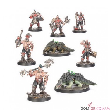 Necromunda: Goliath Forge Bosses & Sumpkrocs