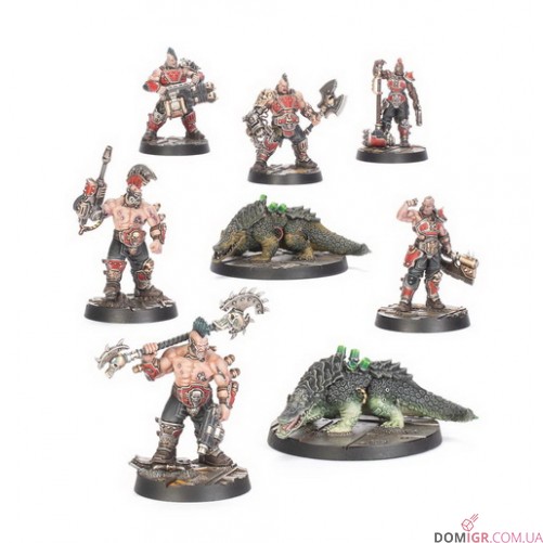 Necromunda: Goliath Forge Bosses & Sumpkrocs