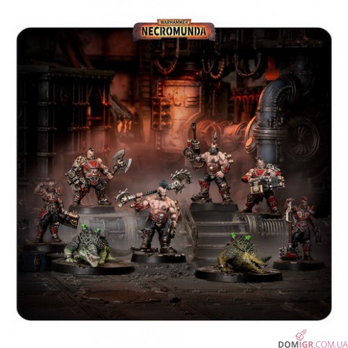 Necromunda: Goliath Forge Bosses & Sumpkrocs