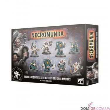 Купить Necromunda: Ironhead Squat Charter Masters and Drill Masters Necromunda: Ironhead Squat Charter Masters and Drill Masters