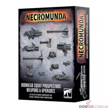 Necromunda: Ironhead Squat Prospectors Weapons & Upgrades