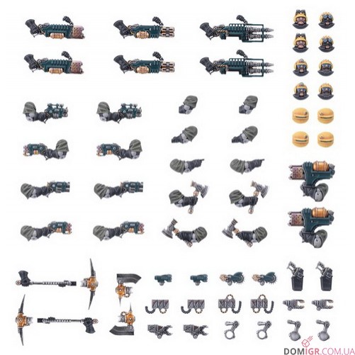 Necromunda: Ironhead Squat Prospectors Weapons & Upgrades